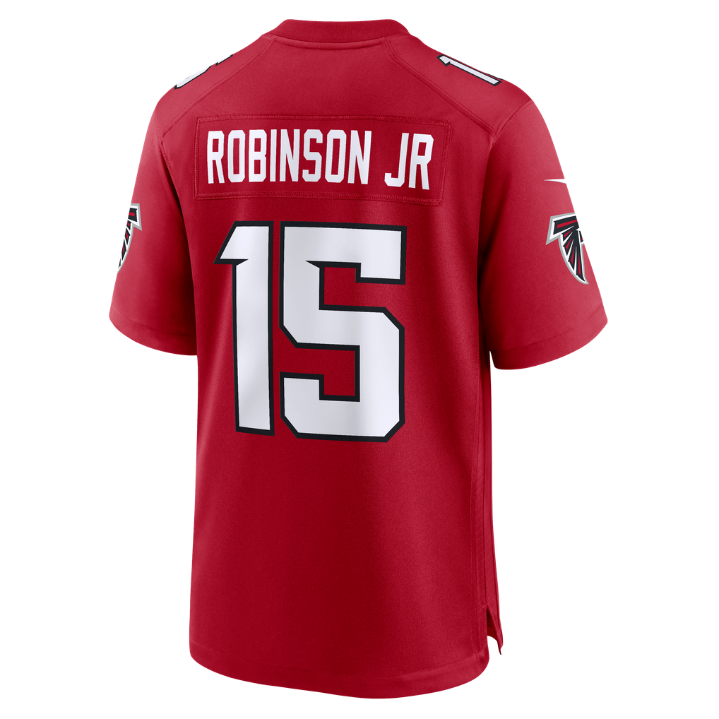 Men's Atlanta Falcons Brian Robinson Jr. Red Team Game Jersey