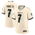 Men's Jacksonville Jaguars Brian Thomas Jr. Natural 2026 Rivalries Collection Game Jersey