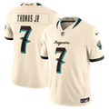 Men's Jacksonville Jaguars Brian Thomas Jr. Natural 2026 Rivalries Collection Stitched Limited Jersey