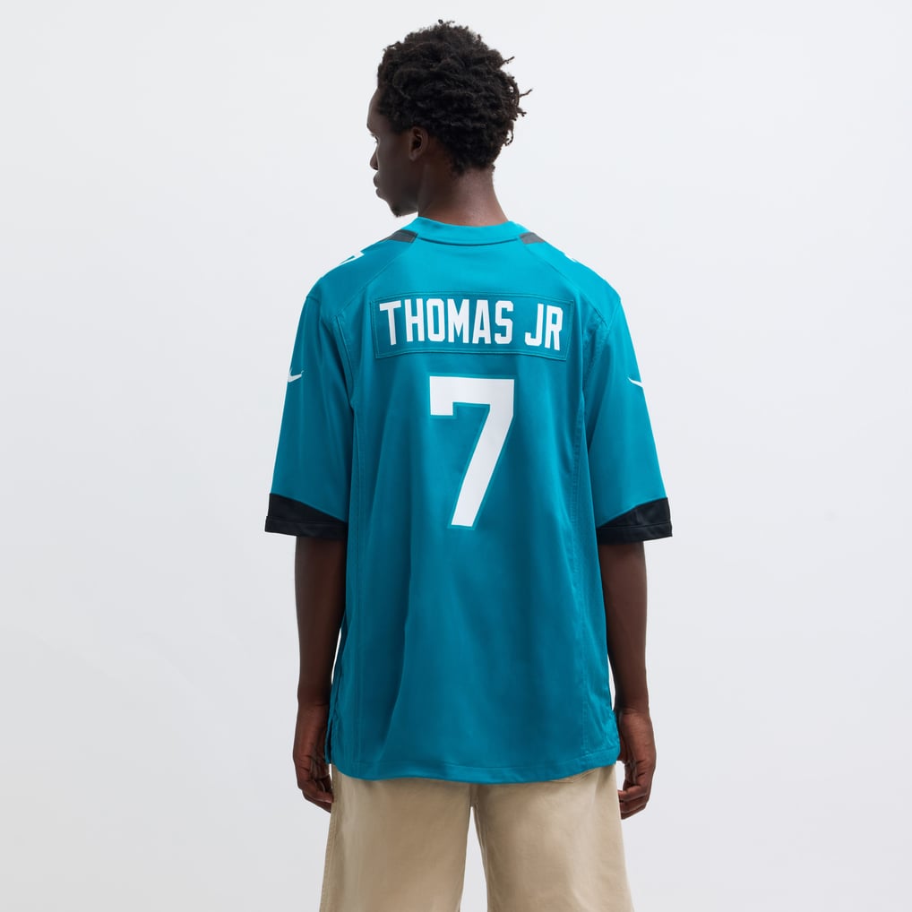 Men's Jacksonville Jaguars Brian Thomas Jr Teal Player Game Jersey