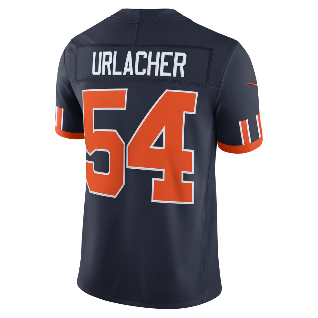 Men's Chicago Bears Brian Urlacher Navy 2026 Rivalries Collection Game Jersey