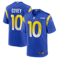 Men's Los Angeles Rams Britain Covey Royal Team Game Jersey