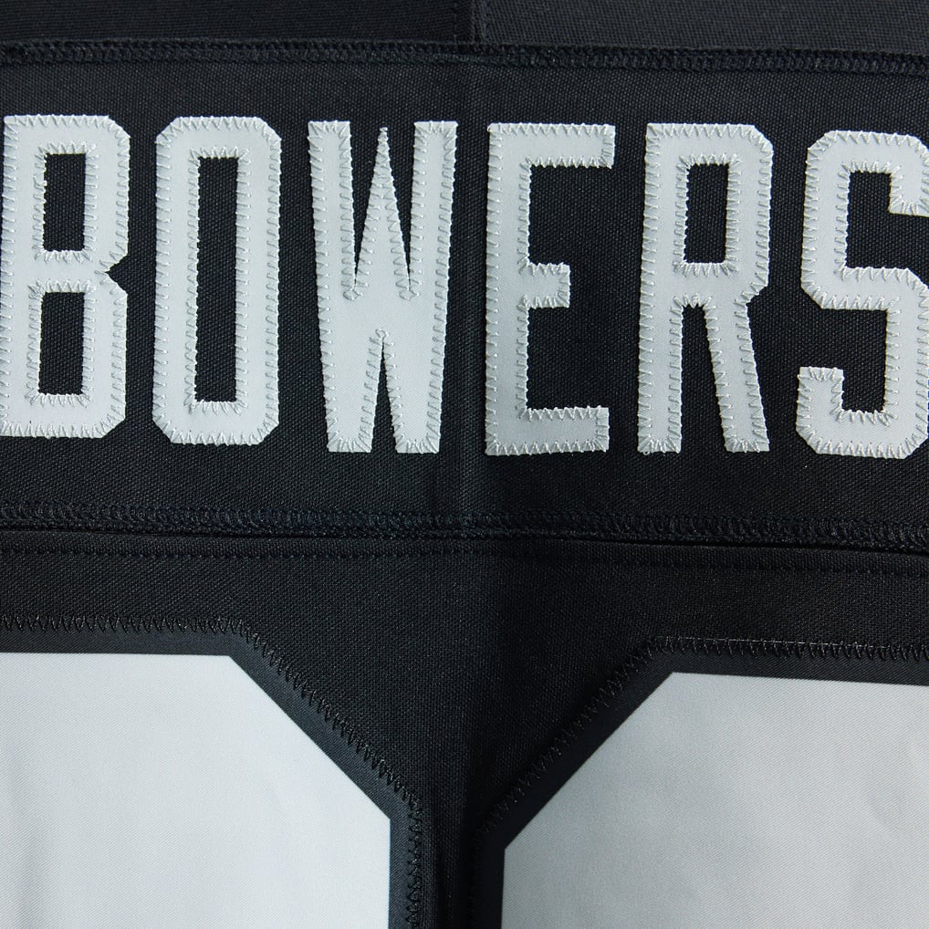 Men's Las Vegas Raiders Brock Bowers Black Team Vapor F.U.S.E. Stitched Limited Jersey
