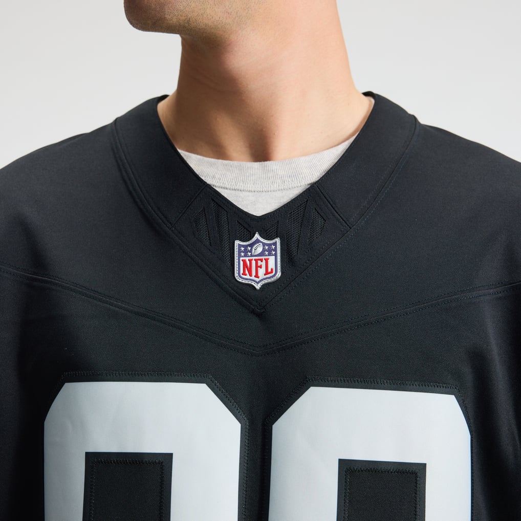 Men's Las Vegas Raiders Brock Bowers Black Team Vapor F.U.S.E. Stitched Limited Jersey