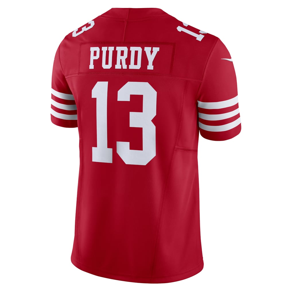 Men's San Francisco 49ers Brock Purdy Scarlet Vapor F.U.S.E. Limited Jersey