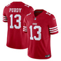 Men's San Francisco 49ers Brock Purdy Scarlet Vapor F.U.S.E. Limited Jersey