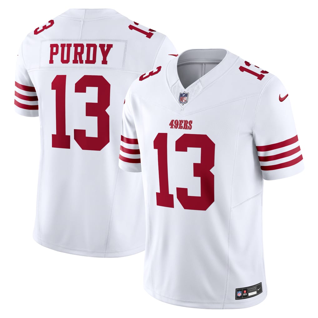 Men's San Francisco 49ers Brock Purdy White Vapor F.U.S.E. Limited Jersey
