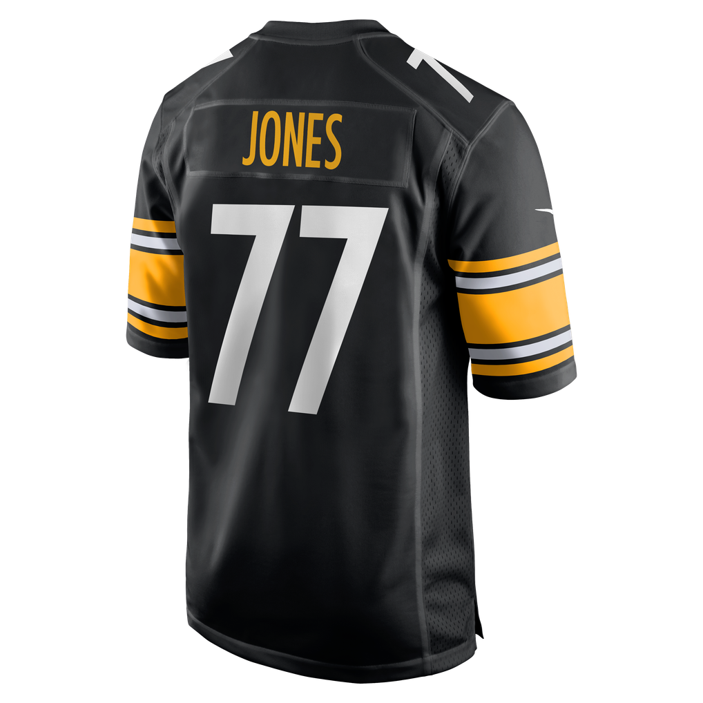 Men's Pittsburgh Steelers Broderick Jones Black Game Jersey