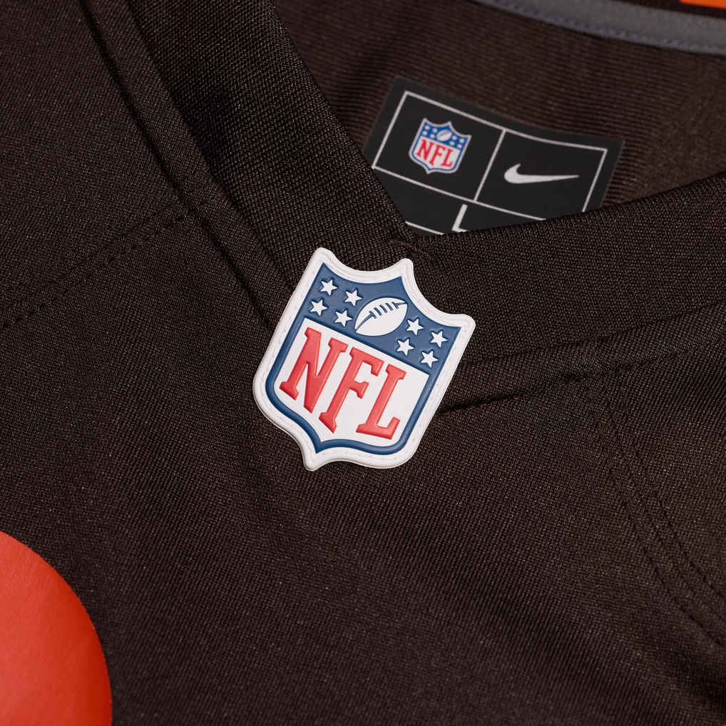 Men's Cleveland Browns Spencer Fano Brown Alternate Game Jersey