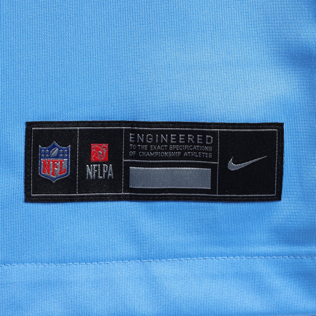 Men's Tennessee Titans Bruce Matthews Light Blue Retired Player Alternate Game Jersey