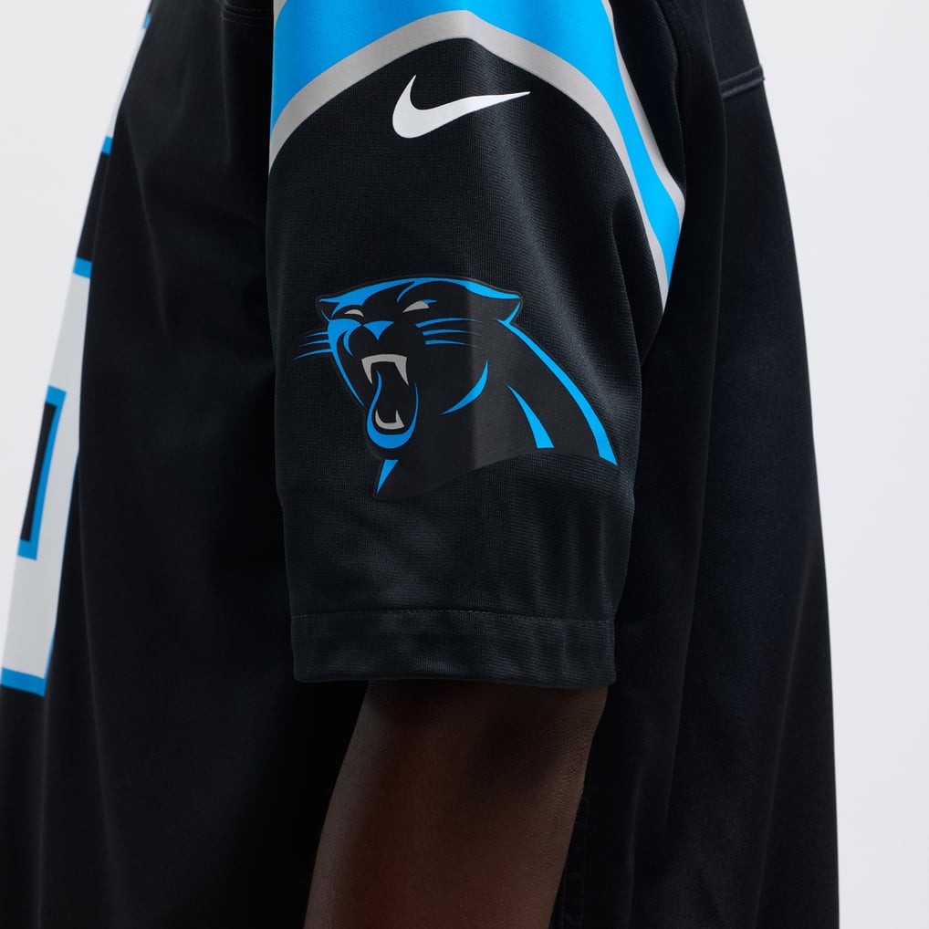 Men's Carolina Panthers Bryce Young Black Team Game Jersey