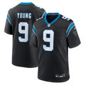 Men's Carolina Panthers Bryce Young Black Team Game Jersey