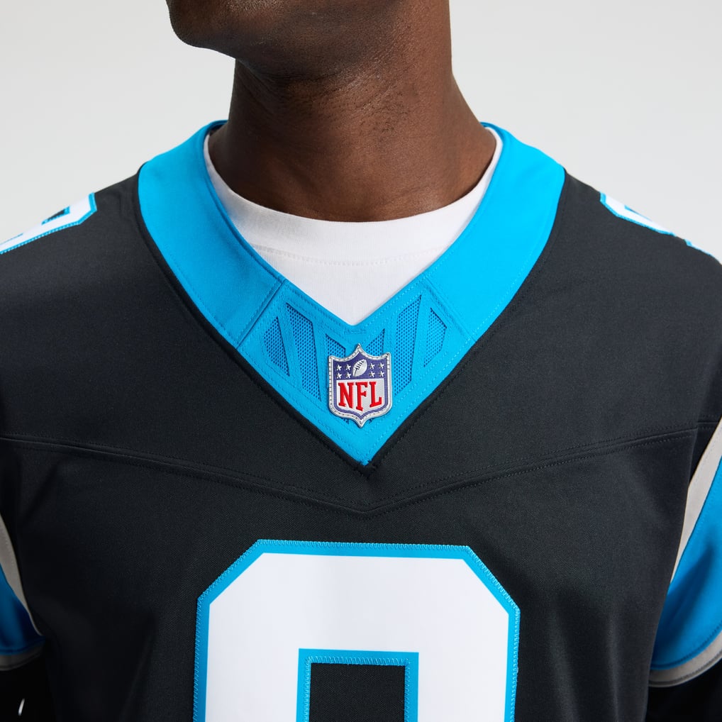 Men's Carolina Panthers Bryce Young Black Team Vapor F.U.S.E. Stitched Limited Jersey