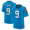 Men's Carolina Panthers Bryce Young Blue Alternate Game Jersey