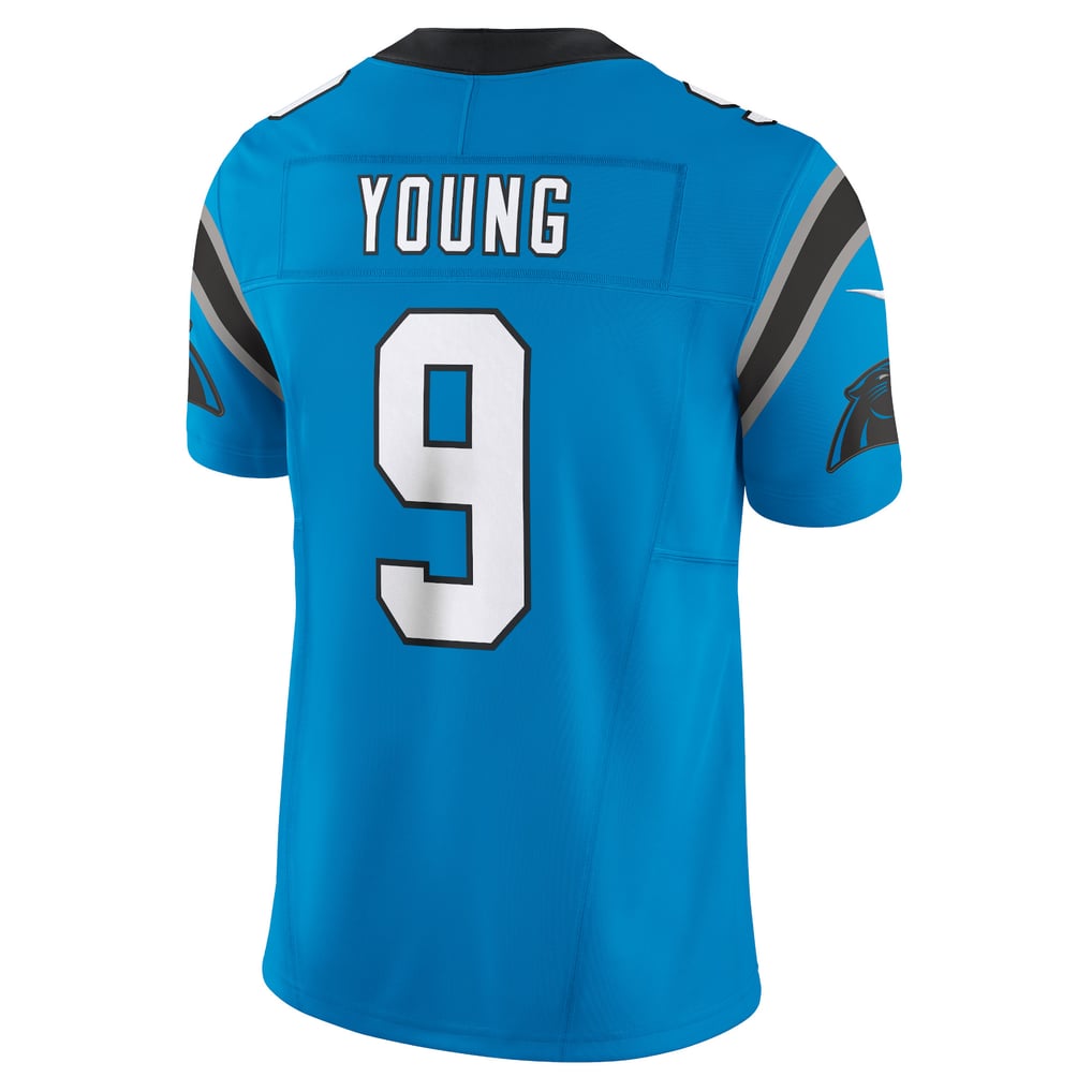 Men's Carolina Panthers Bryce Young Blue Vapor F.U.S.E. Limited Jersey