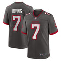 Men's Tampa Bay Buccaneers Bucky Irving Pewter Alternate Game Jersey