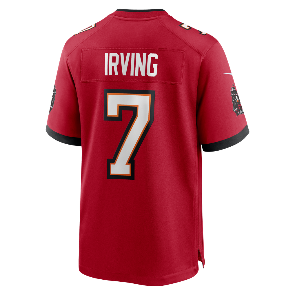 Men's Tampa Bay Buccaneers Bucky Irving Red Game Jersey