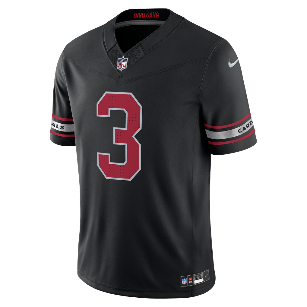 Men's Arizona Cardinals Budda Baker Black Alternate Vapor F.U.S.E. Stitched Limited Jersey