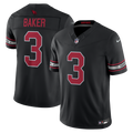 Men's Arizona Cardinals Budda Baker Black Alternate Vapor F.U.S.E. Stitched Limited Jersey