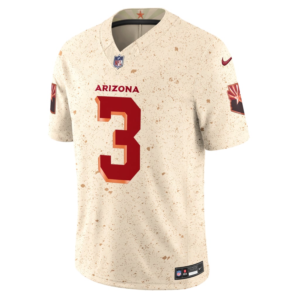 Men's Arizona Cardinals Budda Baker Natural Rivalries Collection Stitched Limited Jersey