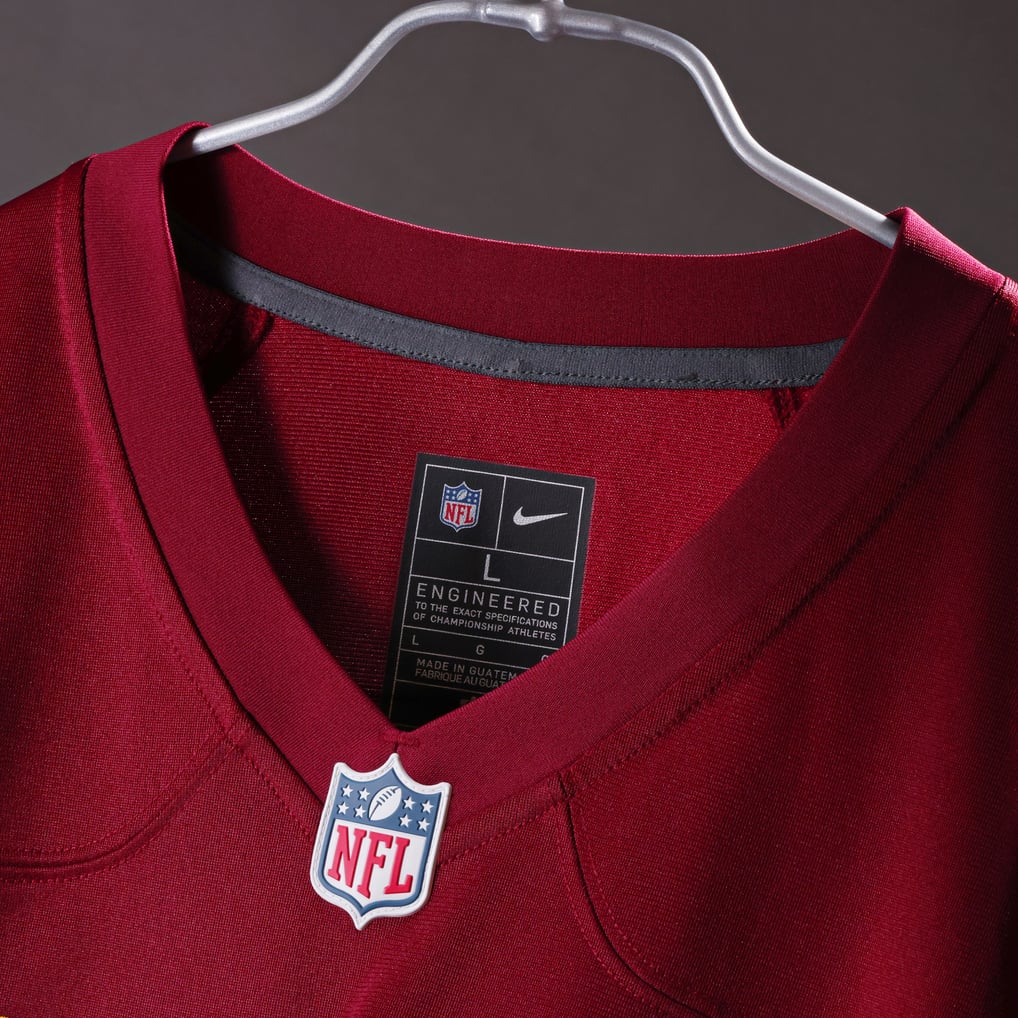 Men's Washington Commanders Burgundy Custom Game Jersey