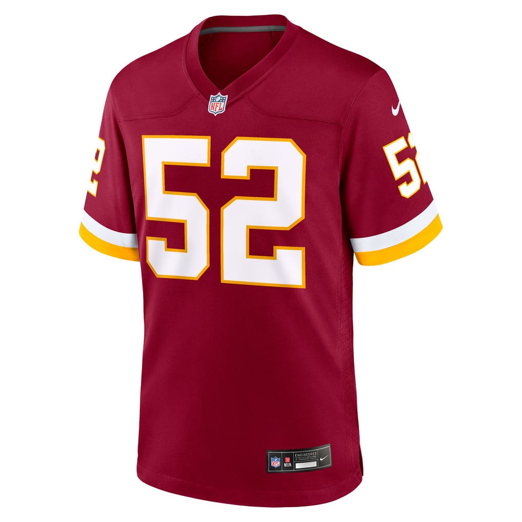 Men's Washington Commanders Sonny Styles Burgundy Team Game Jersey