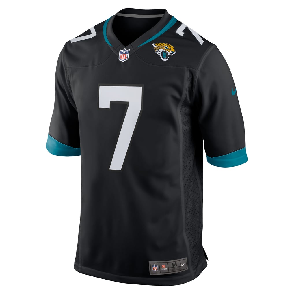 Men's Jacksonville Jaguars Byron Leftwich Black Retired Player Alternate Game Jersey