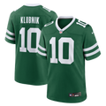Men's New York Jets Cade Klubnik Legacy Green Team Game Jersey