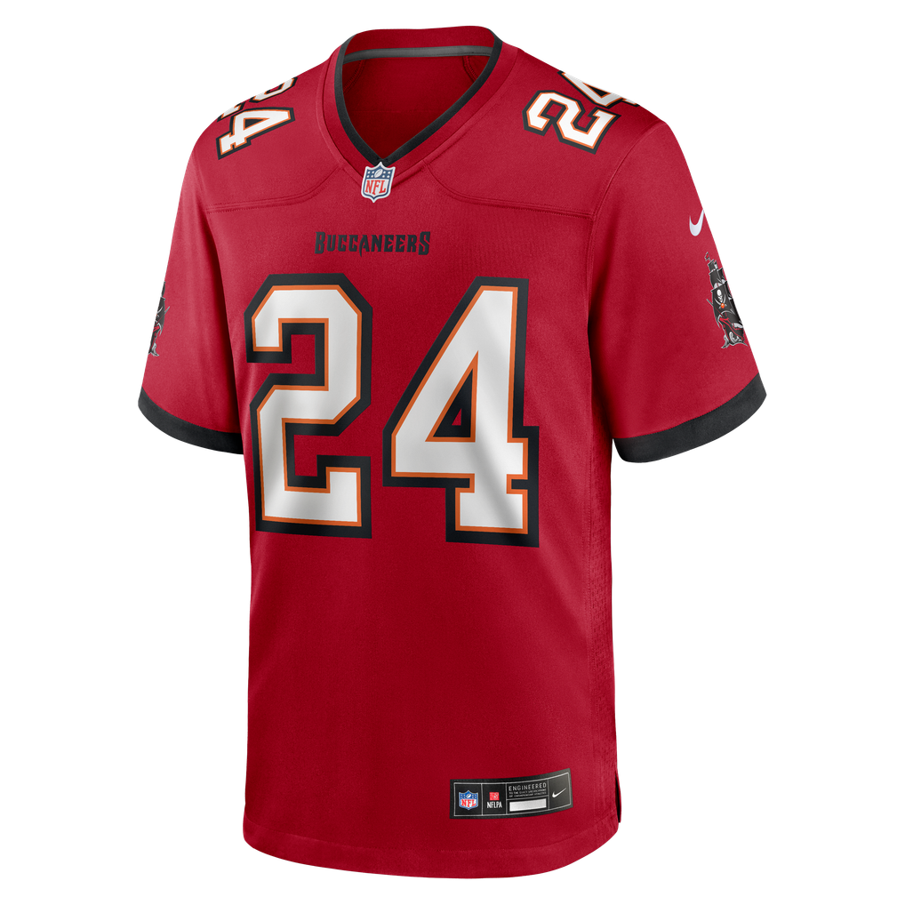 Men's Tampa Bay Buccaneers Cadillac Williams Red Game Retired Player Jersey