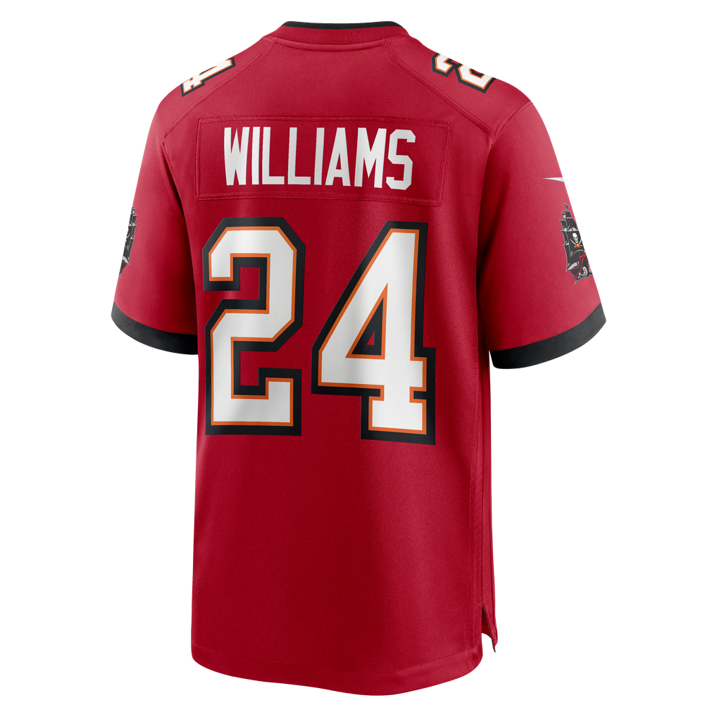 Men's Tampa Bay Buccaneers Cadillac Williams Red Game Retired Player Jersey