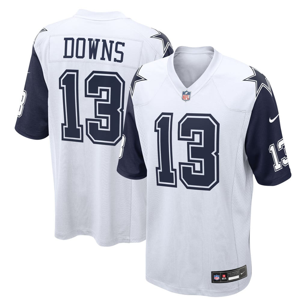 Men's Dallas Cowboys Caleb Downs White Alternate Game Jersey