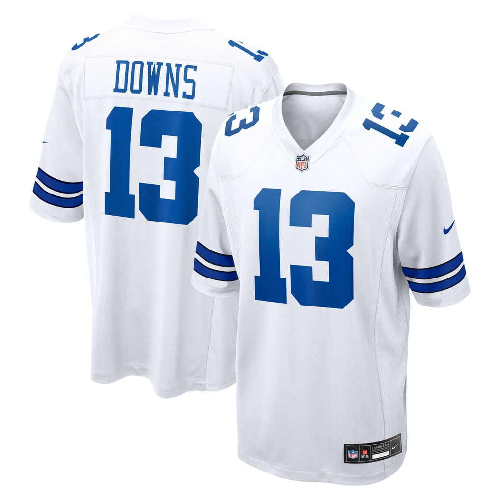 Men's Dallas Cowboys Caleb Downs White Game Jersey