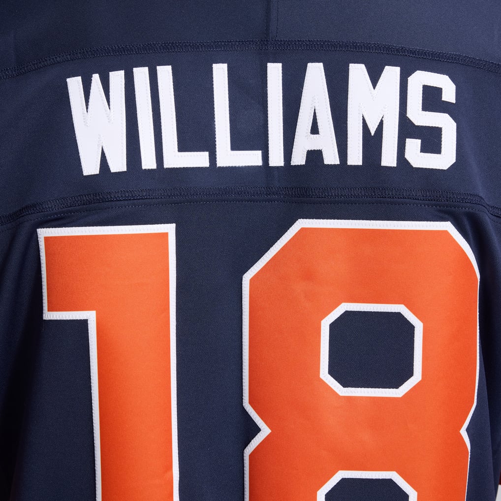 Men's Chicago Bears Caleb Williams Navy 2026 Rivalries Collection Stitched Limited Jersey
