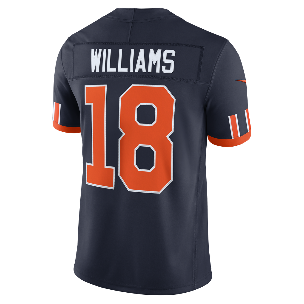 Men's Chicago Bears Caleb Williams Navy 2026 Rivalries Collection Stitched Limited Jersey
