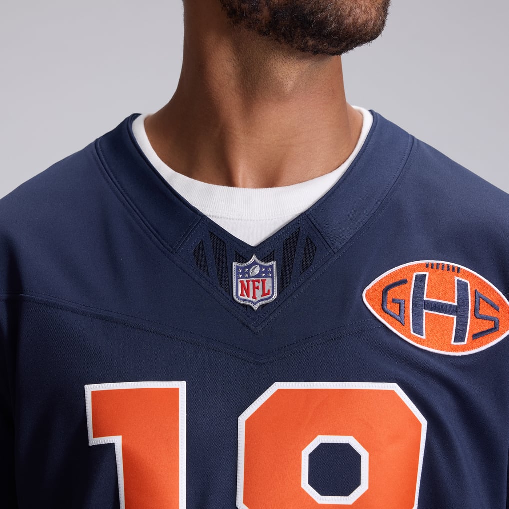 Men's Chicago Bears Caleb Williams Navy 2026 Rivalries Collection Stitched Limited Jersey