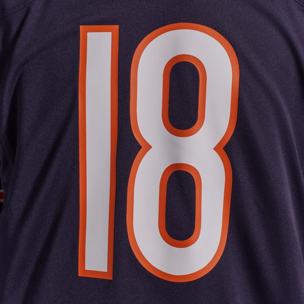 Men's Chicago Bears Caleb Williams Navy Player Game Jersey