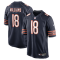 Men's Chicago Bears Caleb Williams Navy Player Game Jersey