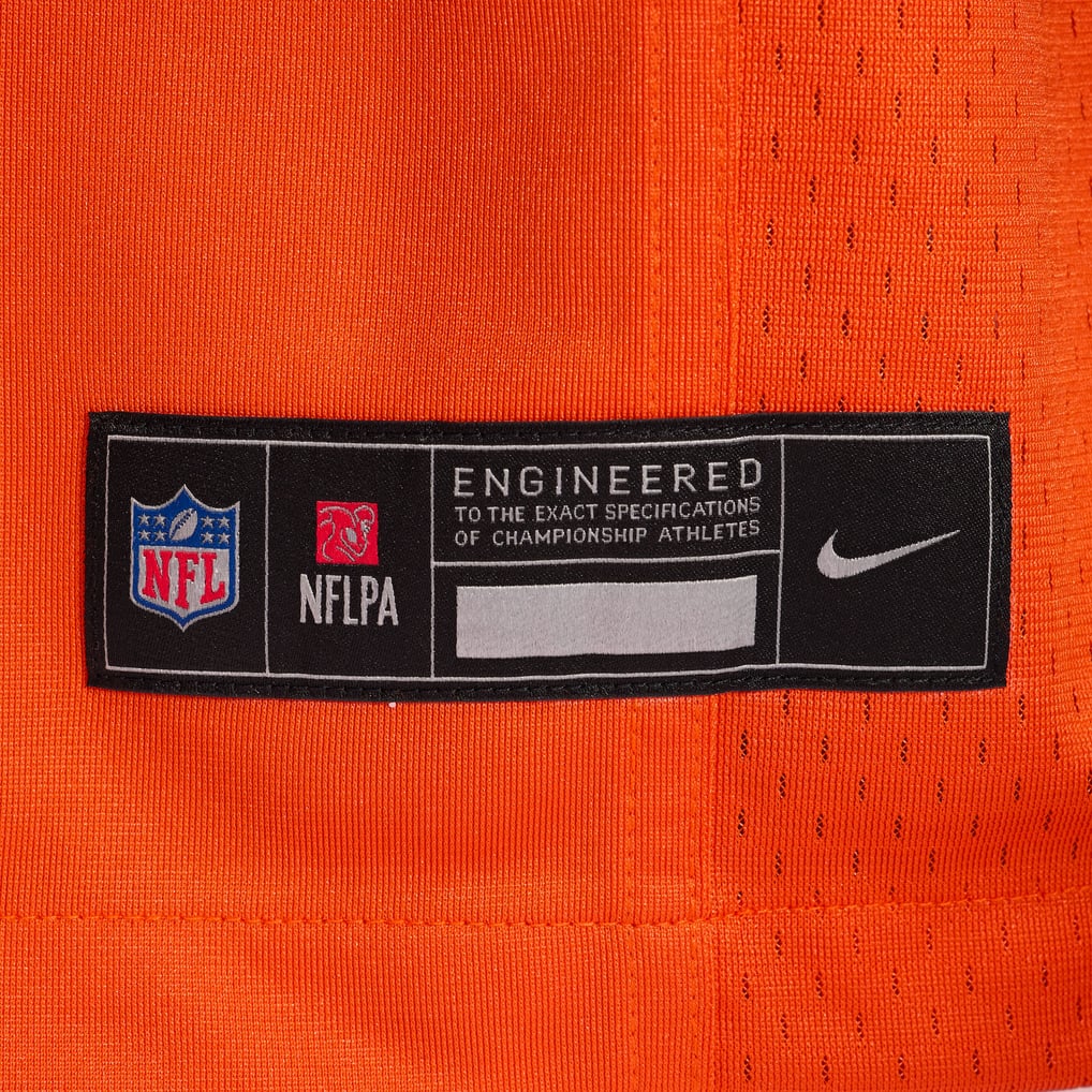 Men's Chicago Bears Caleb Williams Orange Alternate Player Game Jersey