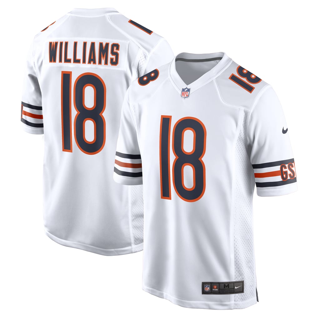 Men's Chicago Bears Caleb Williams White Game Jersey