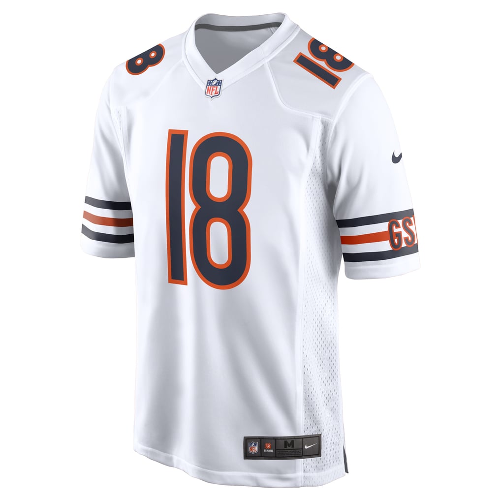 Men's Chicago Bears Caleb Williams White Game Jersey