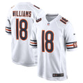 Men's Chicago Bears Caleb Williams White Game Jersey