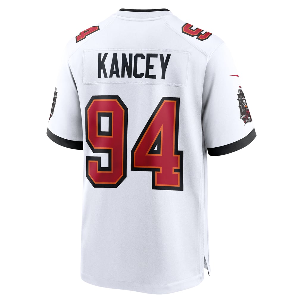 Men's Tampa Bay Buccaneers Calijah Kancey White Game Jersey