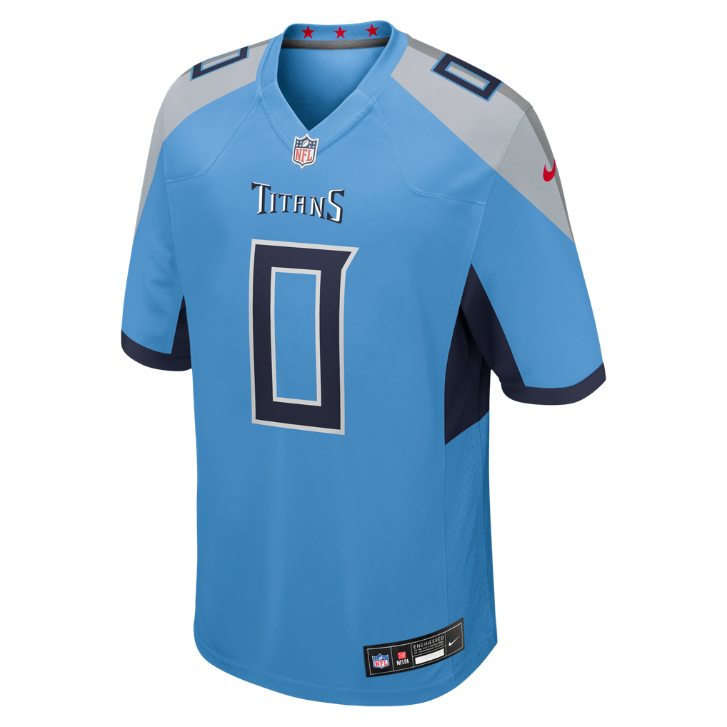 Men's Tennessee Titans Calvin Ridley Light Blue Team Game Jersey
