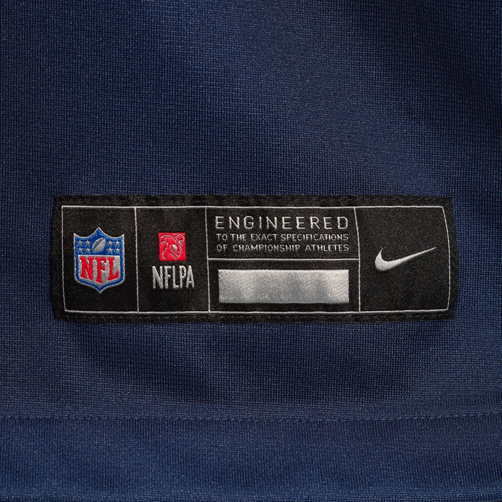 Men's Tennessee Titans Calvin Ridley Navy Game Player Jersey
