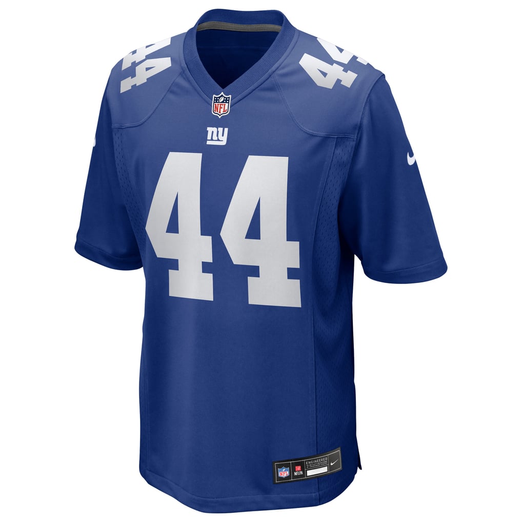 Men's New York Giants Cam Skattebo Royal Game Jersey