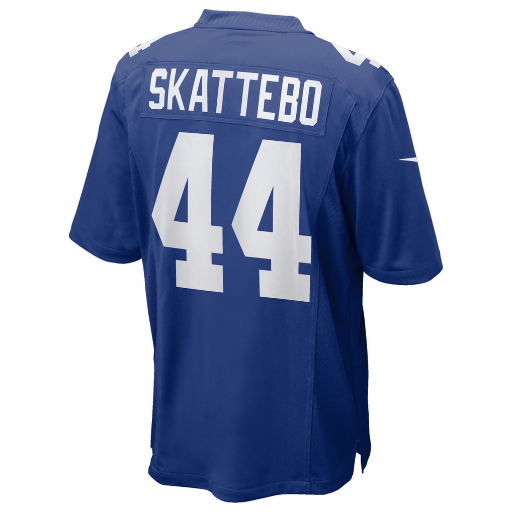 Men's New York Giants Cam Skattebo Royal Game Jersey
