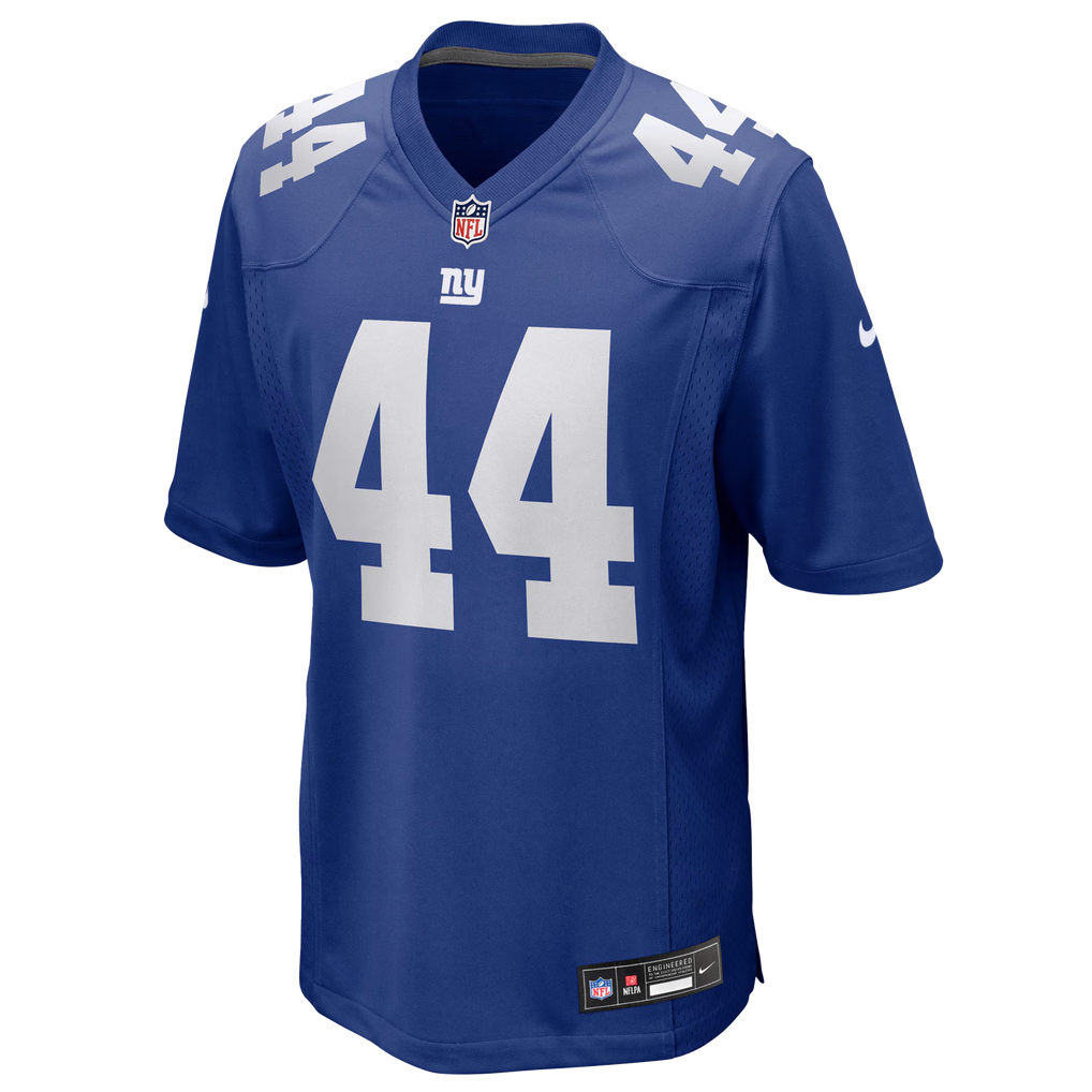 Men's New York Giants Cam Skattebo Royal Team Game Player Jersey