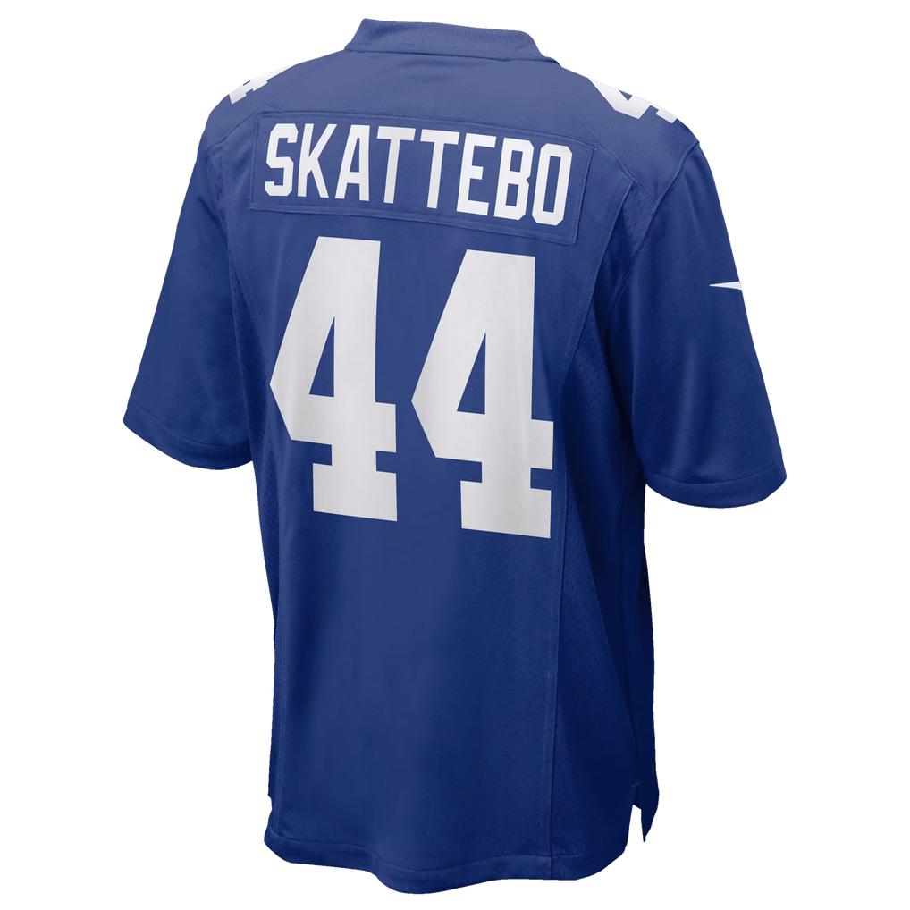 Men's New York Giants Cam Skattebo Royal Team Game Player Jersey