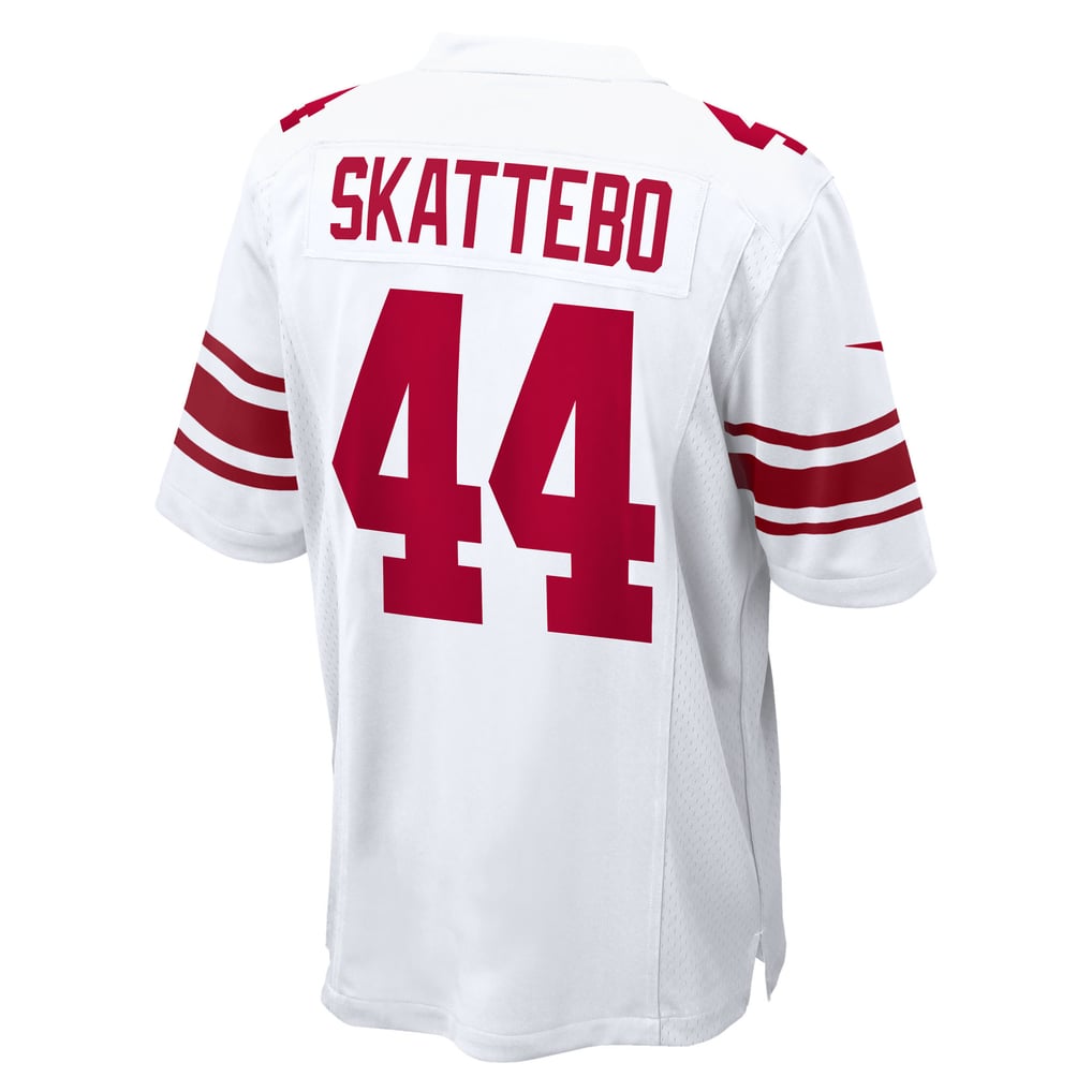 Men's New York Giants Cam Skattebo White Game Jersey