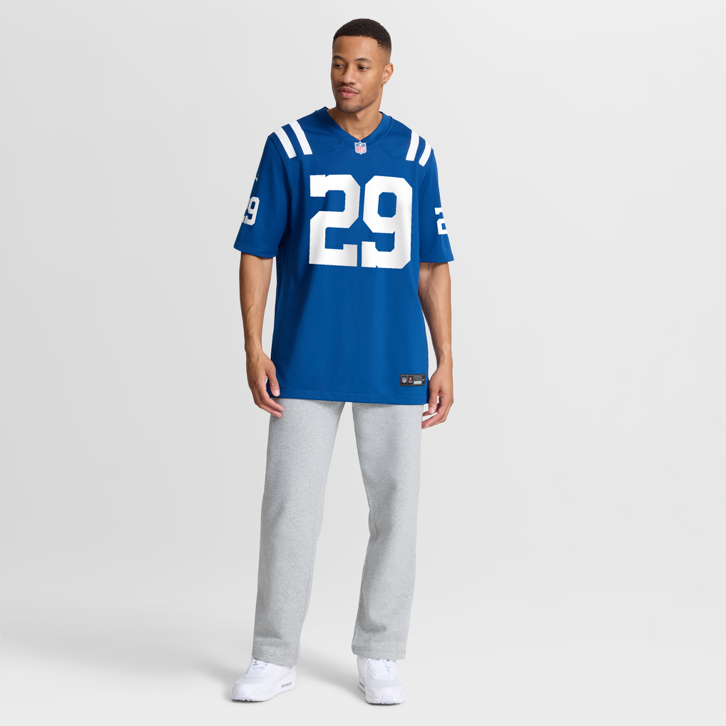 Men's Indianapolis Colts Cam Taylor-Britt Royal Team Game Jersey